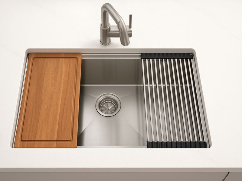 Ruvati RVH8310 undermount workstation sink